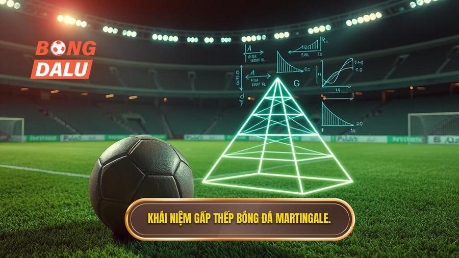 1. Khái niệm gấp thếp bóng đá Martingale.