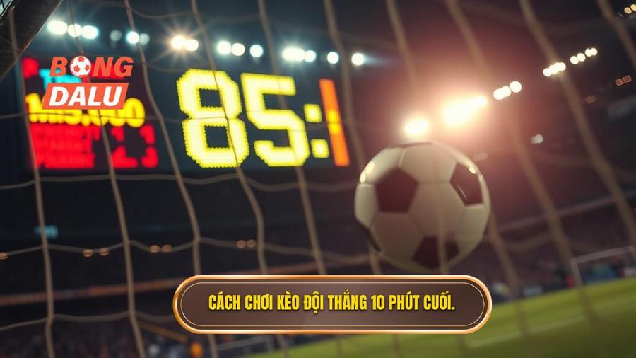 Hiểu rõ về Kèo cược đội thắng trong 10 phút cuối trận