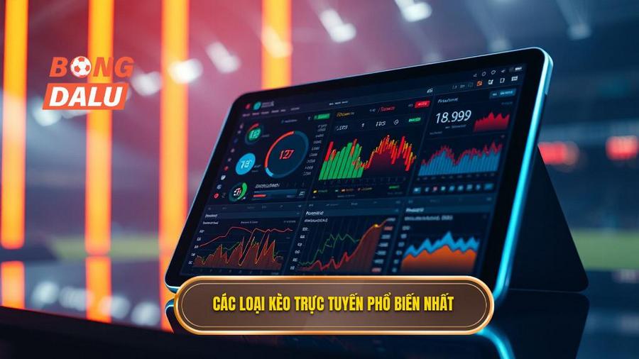 Các loại kèo phổ biến trong bảng kèo trực tuyến
