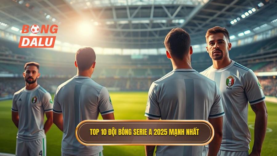 Danh sách Top 10 đội bóng mạnh nhất Serie A 2025