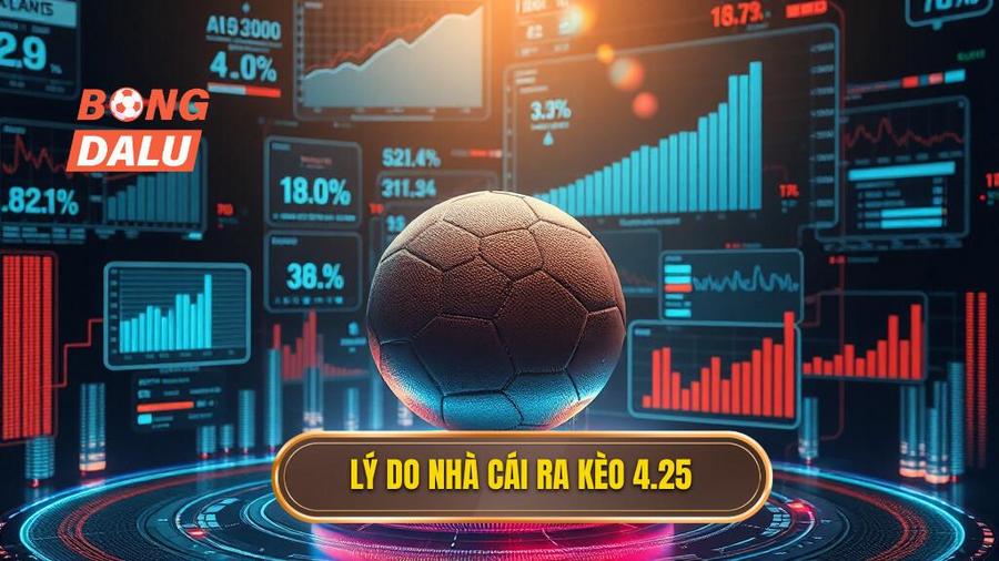 Phân tích sâu: Tại sao nhà cái ra kèo tài xỉu 4.25?