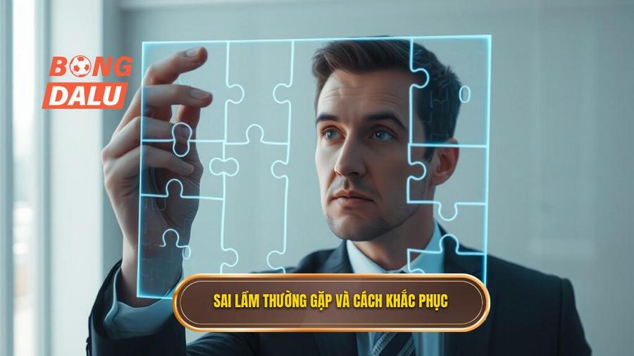 Những sai lầm thường gặp và cách khắc phục