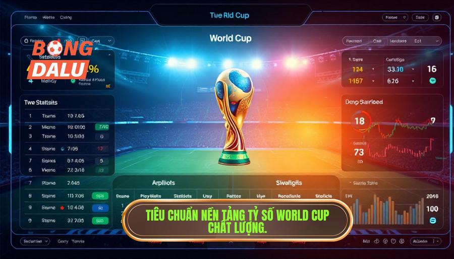 Các tiêu chuẩn của một nền tảng cập nhật tỷ số World Cup chất lượng