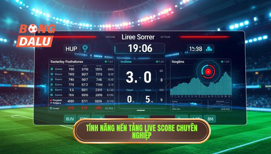 Những tính năng cần có của một nền tảng cập nhật live score bóng đá chuyên nghiệp
